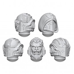 DakkaDakka - Dark Knight Warden Helmets compatible with Warhammer