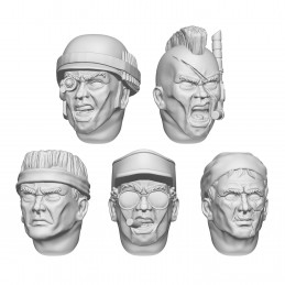 DakkaDakka - Jungle Commando Heads