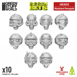 DakkaDakka - Wasteland Renegade Heads
