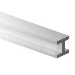 Profilato Plasticard DOPPIA-T 3 mm