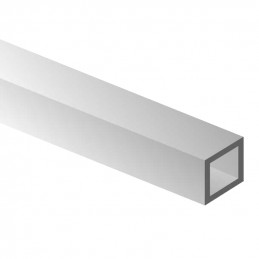 ASA Polystyrol-Profile ROHRPROFIL QUADRAT Plastikcard 3 mm