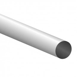 ABS Plasticard - Profile ROD 2 mm