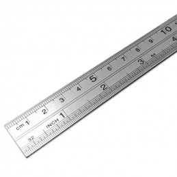 Righello Modellismo Metallico