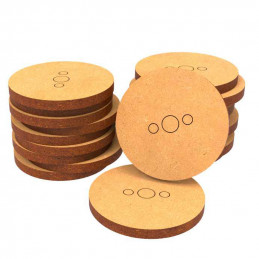 Peanas DM - Redondas 40 mm