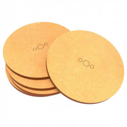 MDF Bases - Round 60 mm