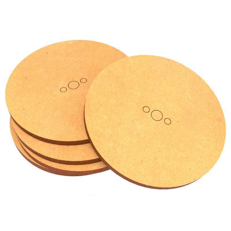 60 mm runde MDF Basen 60 mm runde MDF Basen