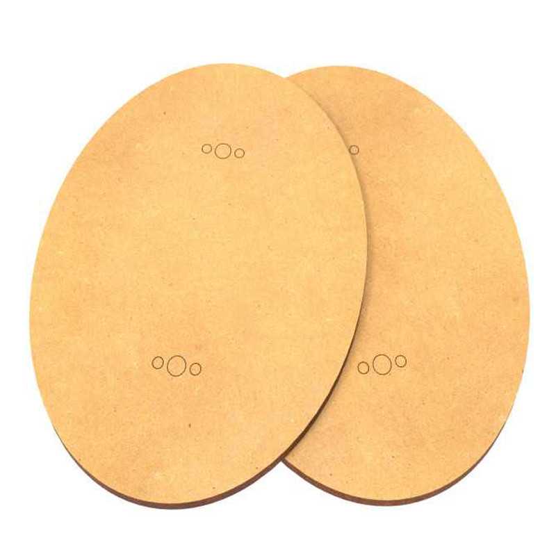 Basi MDF - Ovali 92x120mm Basi MDF - Ovali 92x120mm