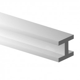 ABS Plasticard - Profile H-Beam Columns 6mm