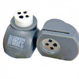 Miniature Leaf Punch GREY