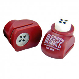 Miniature Leaf Punch RED