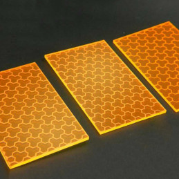 3x Big Energy Walls - Phosphorescent Orange