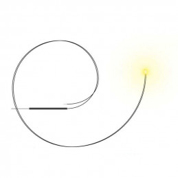Warm White LED Lights - 1mm