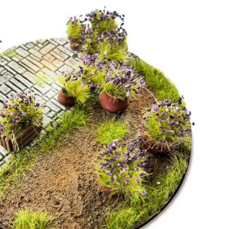 Ciuffi Arbusti Autoadesivi 6mm - Viola scuro