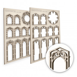 Knight Miniature Windows - Large
