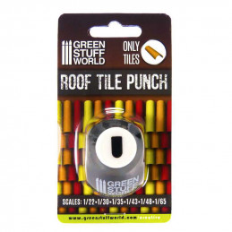 Miniature ROOF TILE Punch