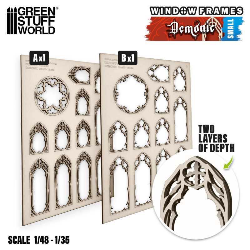 Demonic Miniature Windows - Small Demonic Miniature Windows - Small