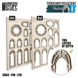 Ventanas Esqueletos - Pequeño