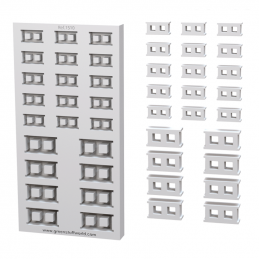 Moldes de Silicona Ladrillos Hormigón