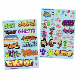 Calcas al agua - Mix Graffitis