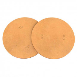 MDF Bases - Round 100mm