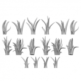 3D printed set - TALL GRASS