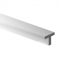ABS Plasticard - T-Profile 4mm