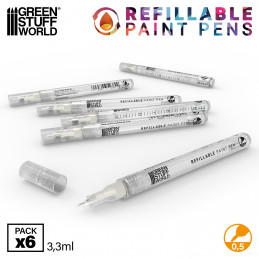 Refillable paint pen | Refillable markers