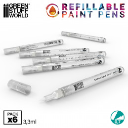 Refillable paint pen | Refillable markers