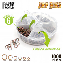 Open Jump Rings Box | Jumplink Rings Mix