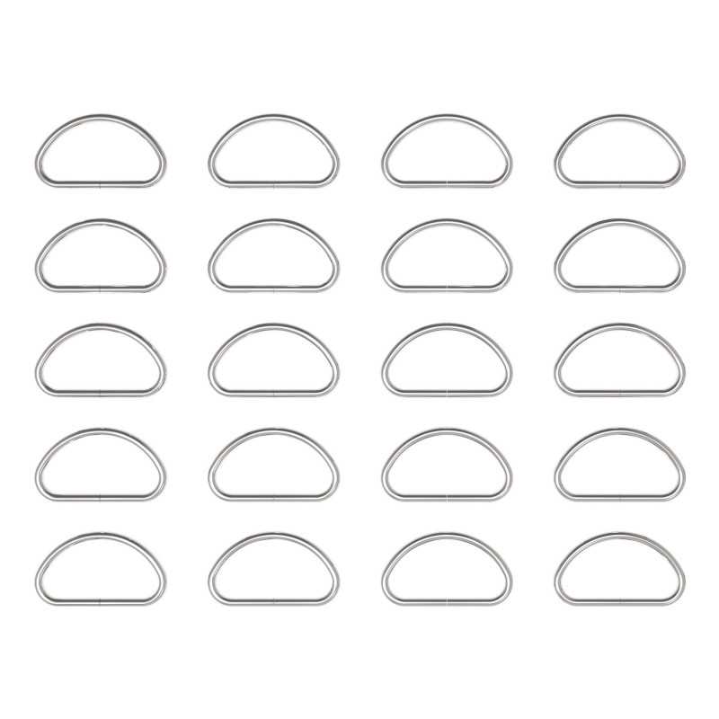 D-Ringe 20mm aus Stahl für Cosplay D-Ringe 20mm aus Stahl für Cosplay