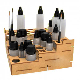 Modular Paint Rack - STRAIGHT CORNER