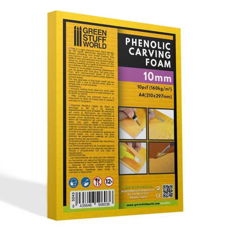 Schiuma Fenolica 10mm - Misura A4 Schiuma Fenolica 10mm - Misura A4