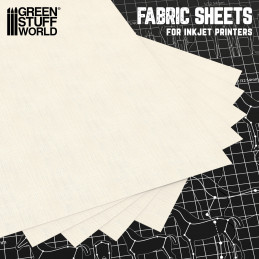 Inkjet Canvas Fabric Sheet for crafts and Cosplay