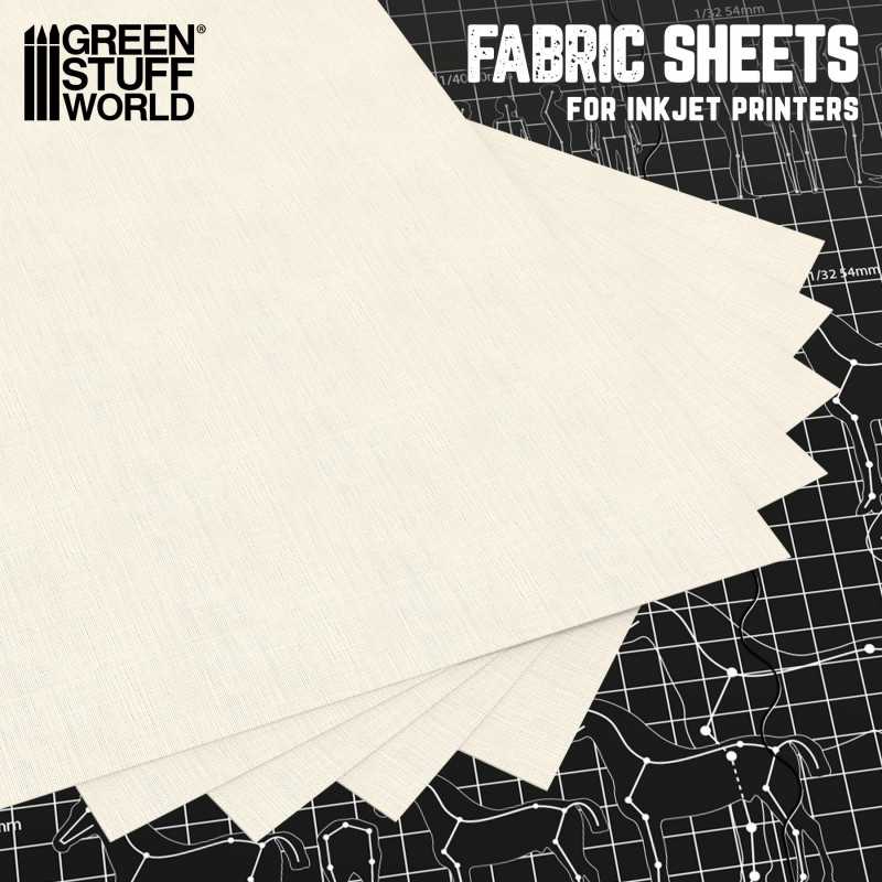 Inkjet Canvas Fabric Sheet for crafts and Cosplay