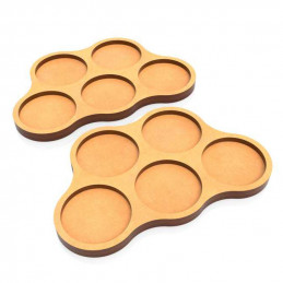 MDF Movement Trays 32mm x5 - Skirmish