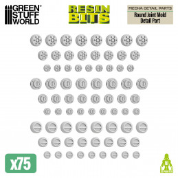 Kit Conversion Mecha - Embellecedores redondos para Gundams