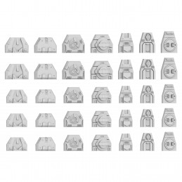 Mecha Detail Parts - Detail Panel Addon Type 2