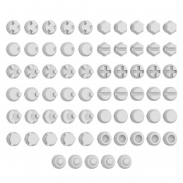 Mecha Detail Parts - Oval Verniers | Gundam conversion kit