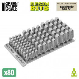 Mecha Detail Parts - Beveled Vernier Detail Parts