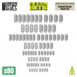 Mecha Detail Parts - Beveled Vernier Detail Parts
