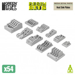 Kit conversion Mecha - Plaques Dissipateurs de Chaleur