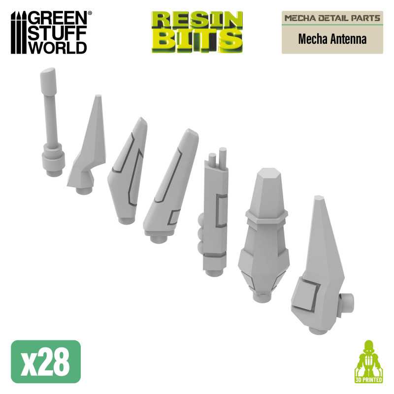 Mecha Detail Parts - Mecha Antenna | Gundam conversion kit Mecha Detail Parts - Mecha Antenna | Gundam conversion kit
