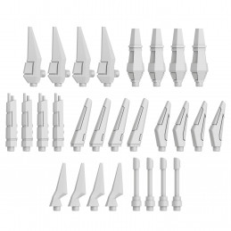 Mecha Detail Parts - Mecha Antenna | Gundam conversion kit