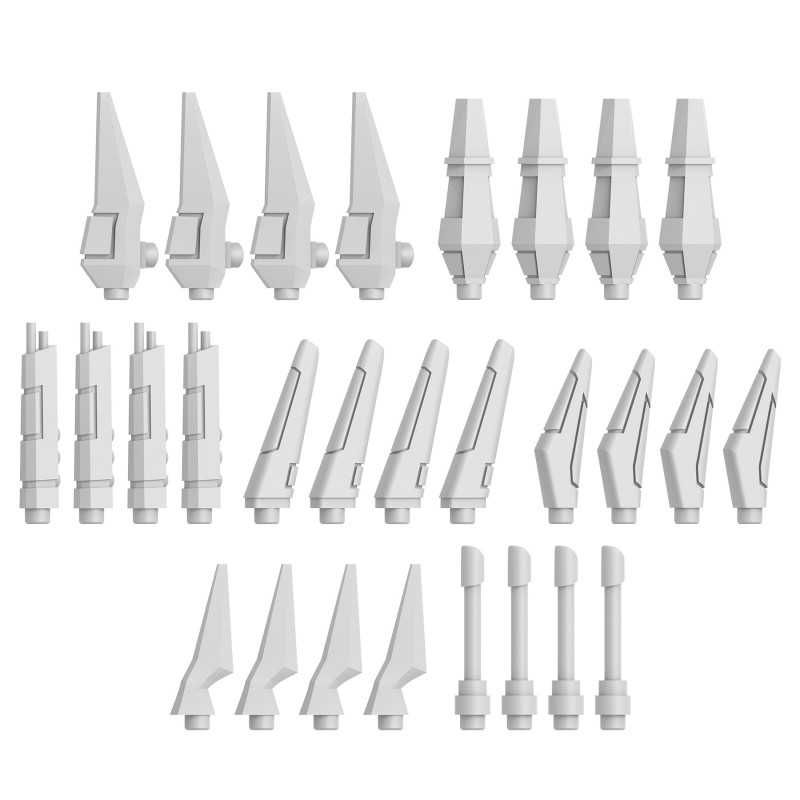 Kit conversione mecha - Antenne Mecha per Gundams Kit conversione mecha - Antenne Mecha per Gundams