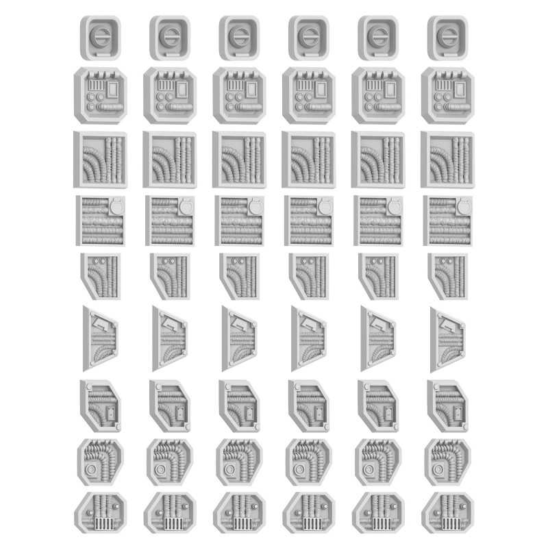 Mecha Detail Parts - Control Panel Accessories Mecha Detail Parts - Control Panel Accessories