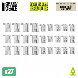 Mecha Detail Parts - Corner Detail Panel Addon