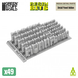 Mecha Detail Parts - Detail Panel Addon | Gundam conversion