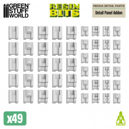 Mecha Detail Parts - Detail Panel Addon | Gundam conversion