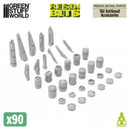 Mecha Detail Parts - TAU Battlesuit Accessories