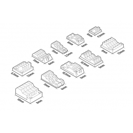 Mecha Detail Parts - Heat Sink Plates | Gundam conversion kit